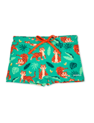 Pantaloncini da bagno elastici Buonumore per bambini Tigre nella giungla