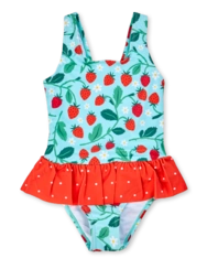 Maillot de bain rigolo pour filles Petites fraises Maillot de bain rigolo pour filles Petites fraises