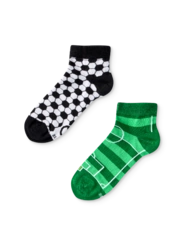 Veselé detské členkové ponožky Futbal