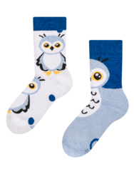 Calzini caldi Buonumore per bambini Civetta delle nevi