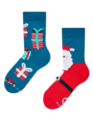 Detské ponožky Santa a darčeky
