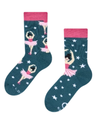 Veselé detské ponožky Balerína