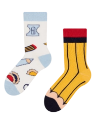Chaussettes rigolotes pour enfants Crayon