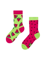 Veselé detské ponožky Červený melón