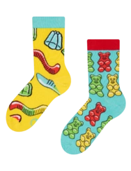 Veselé detské ponožky Gumení medvedíci