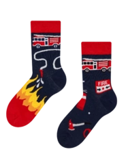 Veselé dětské ponožky Hasič