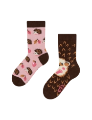 Chaussettes rigolotes pour enfants Hérisson Chaussettes rigolotes pour enfants Hérisson