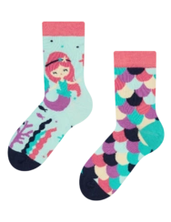 Veselé dětské ponožky Malá mořská panna
