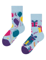 Chaussettes rigolotes pour enfants Fête