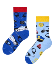 Veselé dětské ponožky Policajt