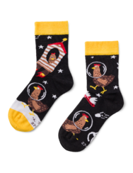 Calzini Buonumore per bambini Gallina astronauta