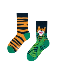 Veselé dětské ponožky Tygr