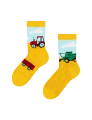 Veselé dětské ponožky Traktor