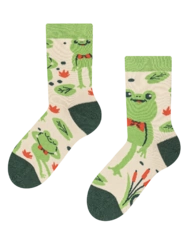 Veselé dětské ponožky Žabka
