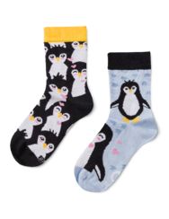 Calzini Buonumore per bambini Pinguino invernale