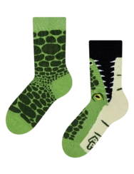 Veselé dětské ponožky Krokodýl