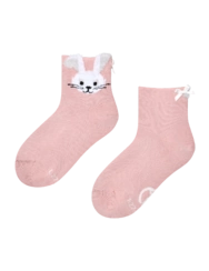 Dívčí Cutecore ponožky Bílý zajíček