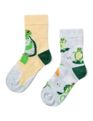 Veselé detské ponožky Surfujúca korytnačka