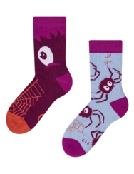 Veselé detské ponožky Vtipné pavúky