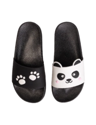 Veselé dětské pantofle Tlapky pandy