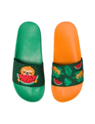 Veselé dětské pantofle Plážová nálada