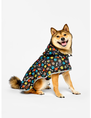 Кучешки дъждобран Сърца и лапи