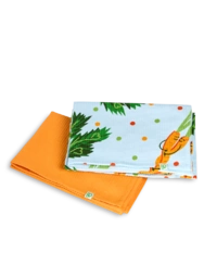 Dvojbalenie veselých kuchynských utierok Karotková láska