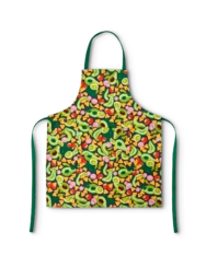 Veselá kuchyňská zástěra Avokádová oslava