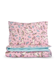 Veselá souprava ložního prádla Duhový jednorožec