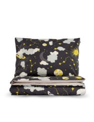 Veselá souprava ložního prádla Hvězdná noční obloha