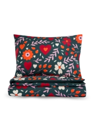 Veselá souprava ložního prádla Květovaná láska