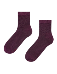 Anti-Stress lýtkové ponožky Tmavá bordó