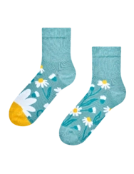 Anti-Stress lýtkové ponožky Tyrkysové kamilky
