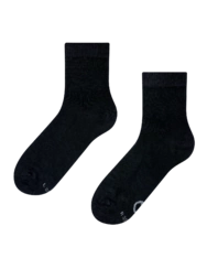 Čierne Anti-Stress lýtkové ponožky