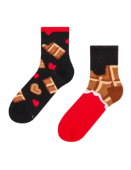Veselé Lýtkové ponožky Čokoládová láska