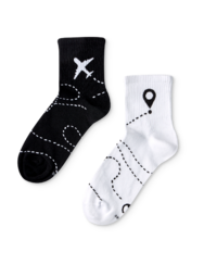 Calzini Buonumore a metà polpaccio Rotta aerea