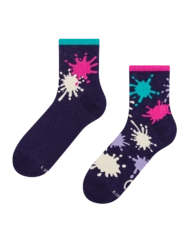 Veselé Lýtkové ponožky Farebné machule