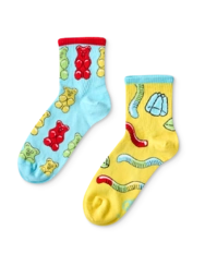 Veselé lýtkové ponožky Gumoví medvídci