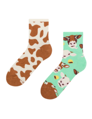 Весели дълги чорапи Крави и звънци