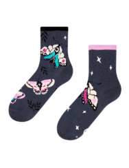 Весели дълги чорапи Нощни пеперуди