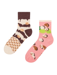 Veselé Lýtkové ponožky Orieškový keksík