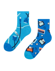 Veselé lýtkové ponožky Retro IT