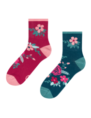 Весели дълги чорапи Шипков цвят