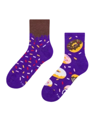 Veselé Lýtkové ponožky Sladké donuty