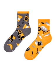 Veselé lýtkové ponožky Zedník