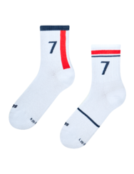 Prążkowane skarpetki do połowy łydki Angielska legenda piłki nożnej