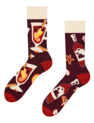 Весели топли чорапи Греяно вино