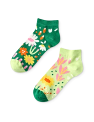 Členkové ponožky Kvetinová záhrada