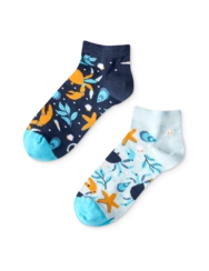 Veselé kotníkové ponožky Mořský krab