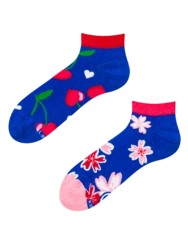 Veselé členkové ponožky Čerešňová láska